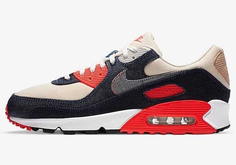 【スニダンで購入可】DENHAM × NIKE AIR MAX 90 "INFRARED" 抽選/定価/販売店舗まとめ 4枚目