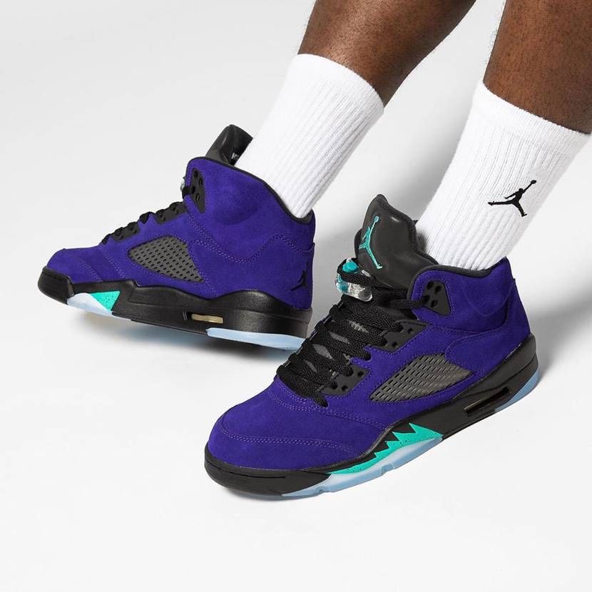 【販売リンクあり】7/7発売 NIKE AIR JORDAN 5 "PURPLE GRAPE" 抽選/定価/販売店舗まとめ 3枚目