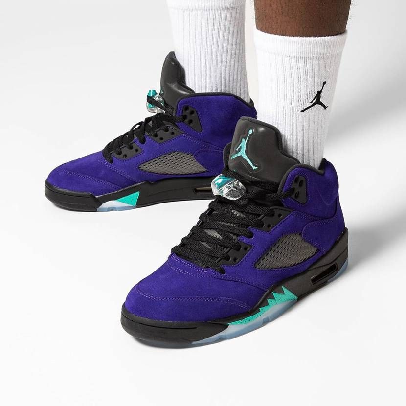 【販売リンクあり】7/7発売 NIKE AIR JORDAN 5 "PURPLE GRAPE" 抽選/定価/販売店舗まとめ 2枚目