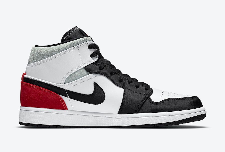 【販売リンクあり】7/11・18発売 NIKE AIR JORDAN 1 MID SE "BLACK/RED/WHITE" 抽選/定価/販売店舗まとめ 6枚目