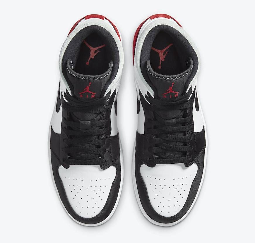 【販売リンクあり】7/11・18発売 NIKE AIR JORDAN 1 MID SE "BLACK/RED/WHITE" 抽選/定価/販売店舗まとめ 7枚目