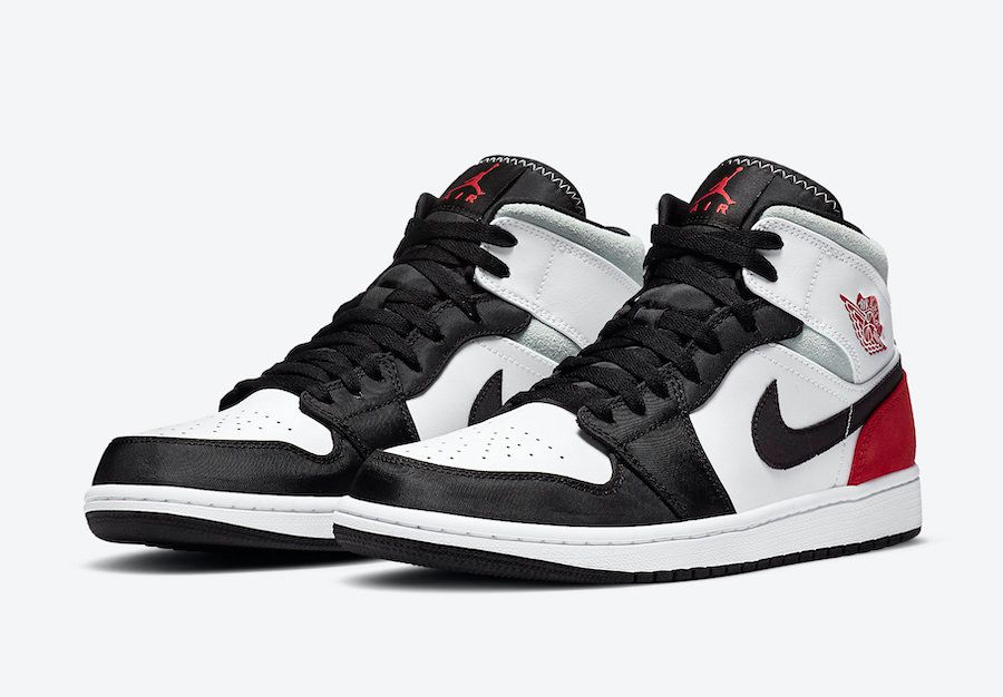 【販売リンクあり】7/11・18発売 NIKE AIR JORDAN 1 MID SE "BLACK/RED/WHITE" 抽選/定価/販売店舗まとめ 4枚目