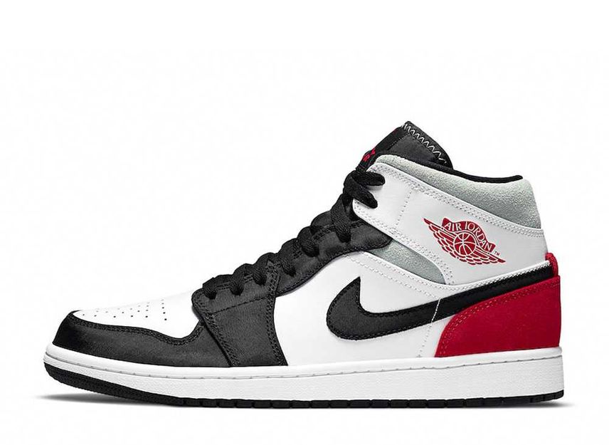 NIKE AIR JORDAN 1 MID "BLACK/RED/WHITE"