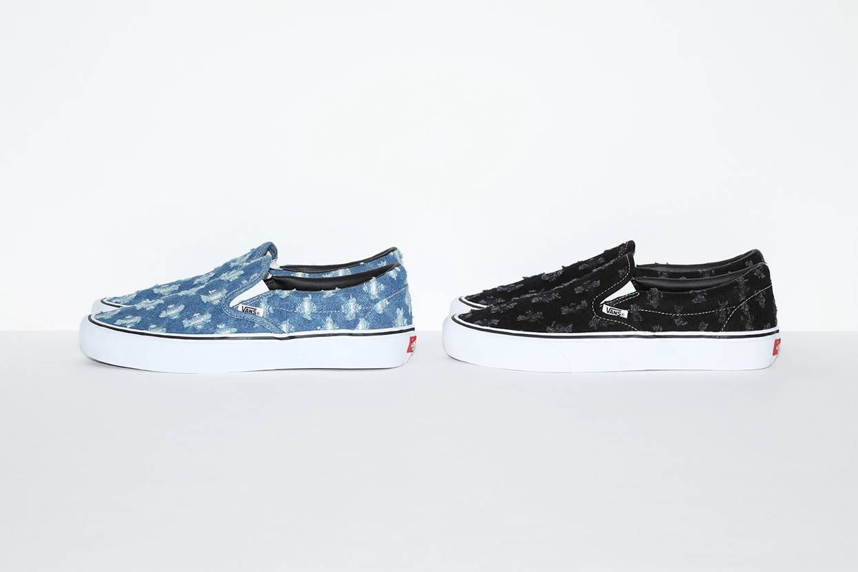 【販売リンクあり】7/11発売 SUPREME × VANS "HOLE PUNCH DENIM" 抽選/定価/販売店舗まとめ 4枚目