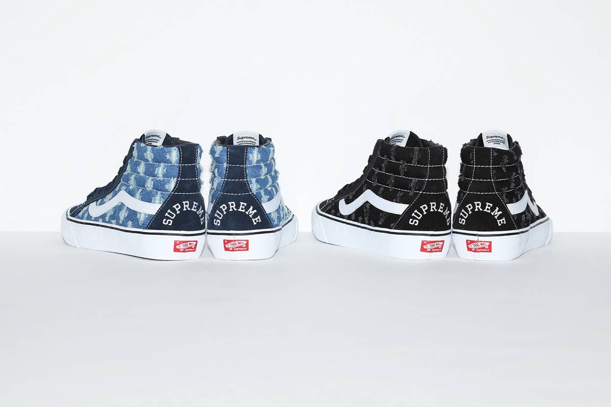 【販売リンクあり】7/11発売 SUPREME × VANS "HOLE PUNCH DENIM" 抽選/定価/販売店舗まとめ 3枚目