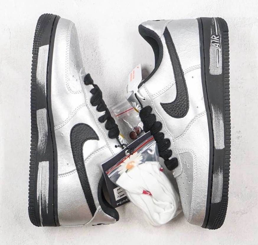 【スニダンで購入可】PEACEMINUSONE × NIKE AIR FORCE 1 "PARA NOISE WHITE/BLACK" 抽選/定価/販売店舗まとめ 42枚目