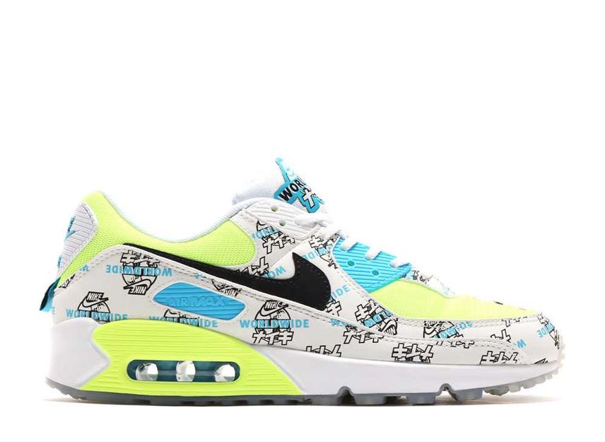 NIKE WMNS WORLD WIDE PACK AIR MAX 90 SE WHITE