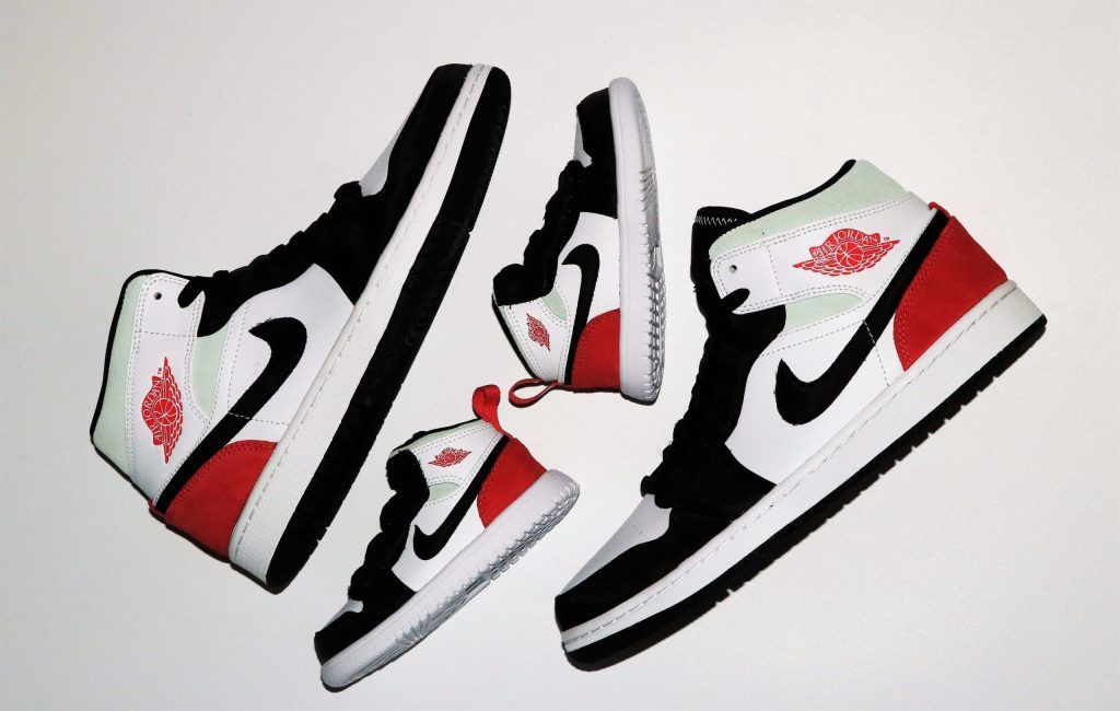 【販売リンクあり】7/11・18発売 NIKE AIR JORDAN 1 MID SE "BLACK/RED/WHITE" 抽選/定価/販売店舗まとめ 2枚目