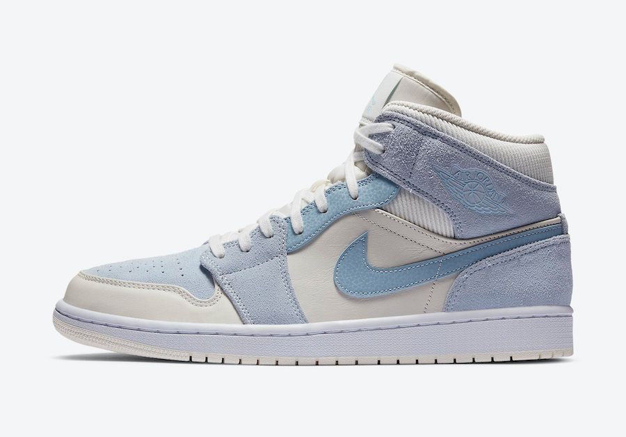 【近日発売】NIKE AIR JORDAN 1 MID "MIX MATERIALS" 抽選/定価/販売店舗まとめ 2枚目