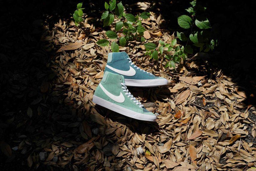 【スニダンで購入可】7/13発売 NIKE BLAZER MID ’77 VNTG SUEDE MIX "HEALING JADE" 抽選/定価/販売店舗まとめ