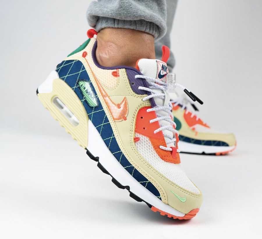 【近日発売】NIKE AIR MAX 90 "TRAIL VIBES" 抽選/定価/販売店舗まとめ 4枚目