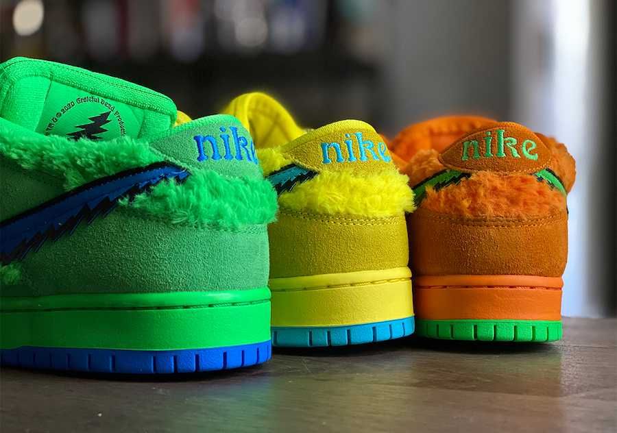 【スニダンで購入可】GRATEFUL DEAD BEARS ×NIKE SB DUNK LOW 抽選/定価/販売店舗まとめ 3枚目