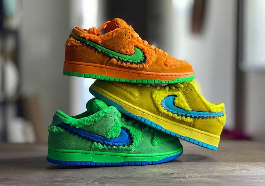 Grateful Dead Nike Sb Dunk Low Yellow Bear を買うならスニーカーダンク Grateful Dead Nike Sb Dunk Low Yellow Bear を買うならスニーカーダンク