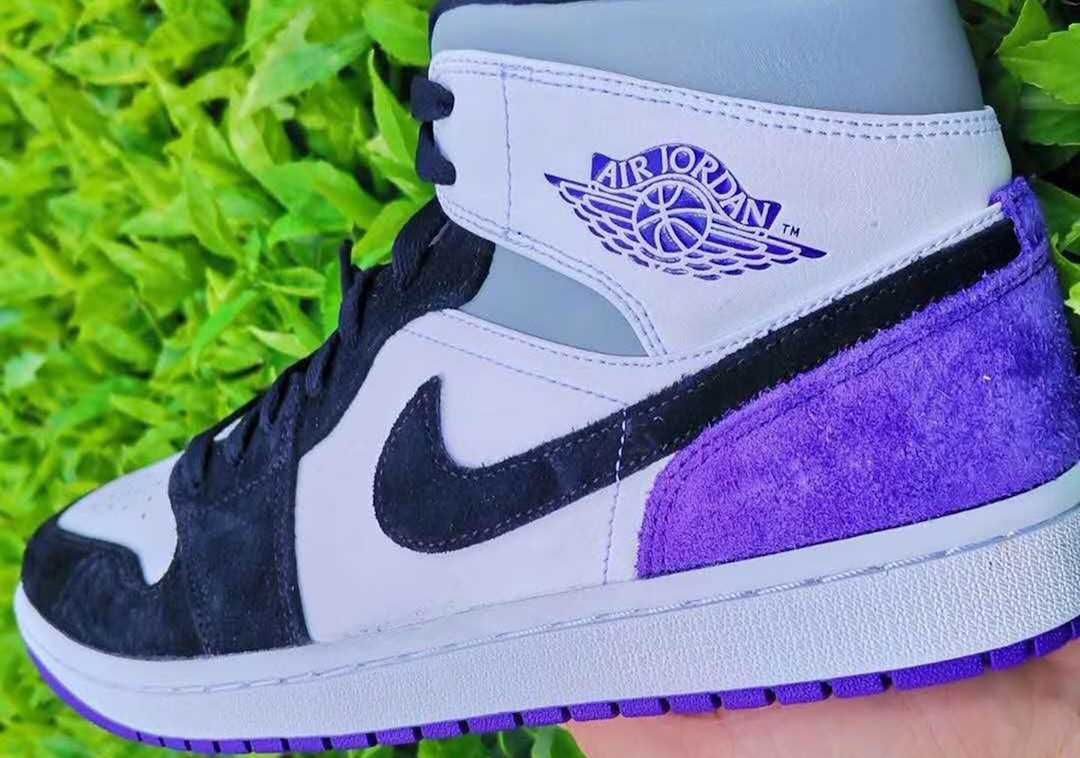 【販売リンクあり】9/1発売 NIKE AIR JORDAN 1 MID "PURPLE" 抽選/定価/販売店舗まとめ 2枚目
