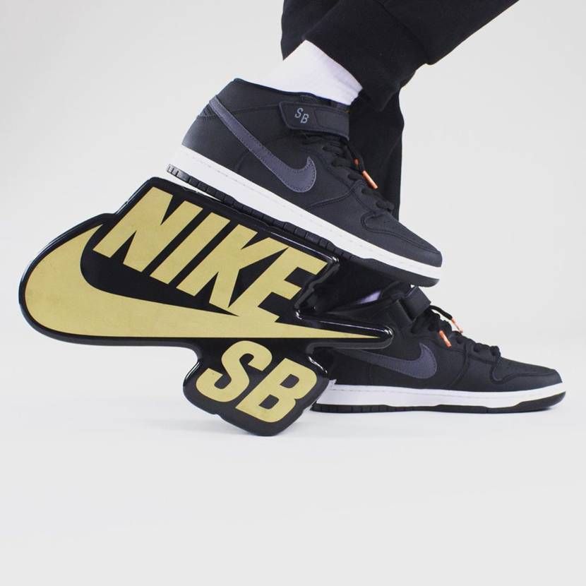 【スニダンで購入可】NIKE SB DUNK MID & BLAZER MID & BRUIN "BLACK/DARK GREY" 抽選/定価/販売店舗まとめ 3枚目
