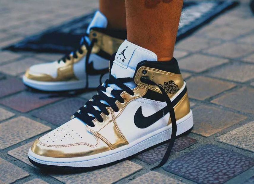 【11/13発売】NIKE AIR JORDAN 1 MID SE "METALLIC GOLD" 抽選/定価/販売店舗まとめ