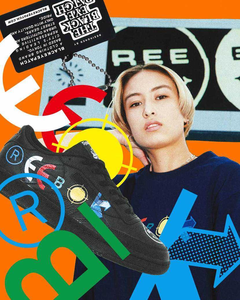 【スニダンで購入可】7/23発売 BLACK EYE PATCH × REEBOK CLUB C 85 2COLORS 抽選/定価/販売店舗まとめ 3枚目