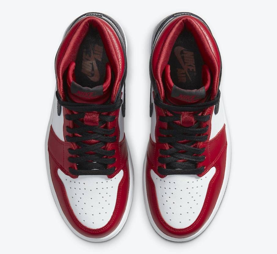 【販売リンクあり】8/6発売 NIKE WMNS AIR JORDAN 1 HIGH OG "SATIN RED" 抽選/定価/販売店舗まとめ 5枚目