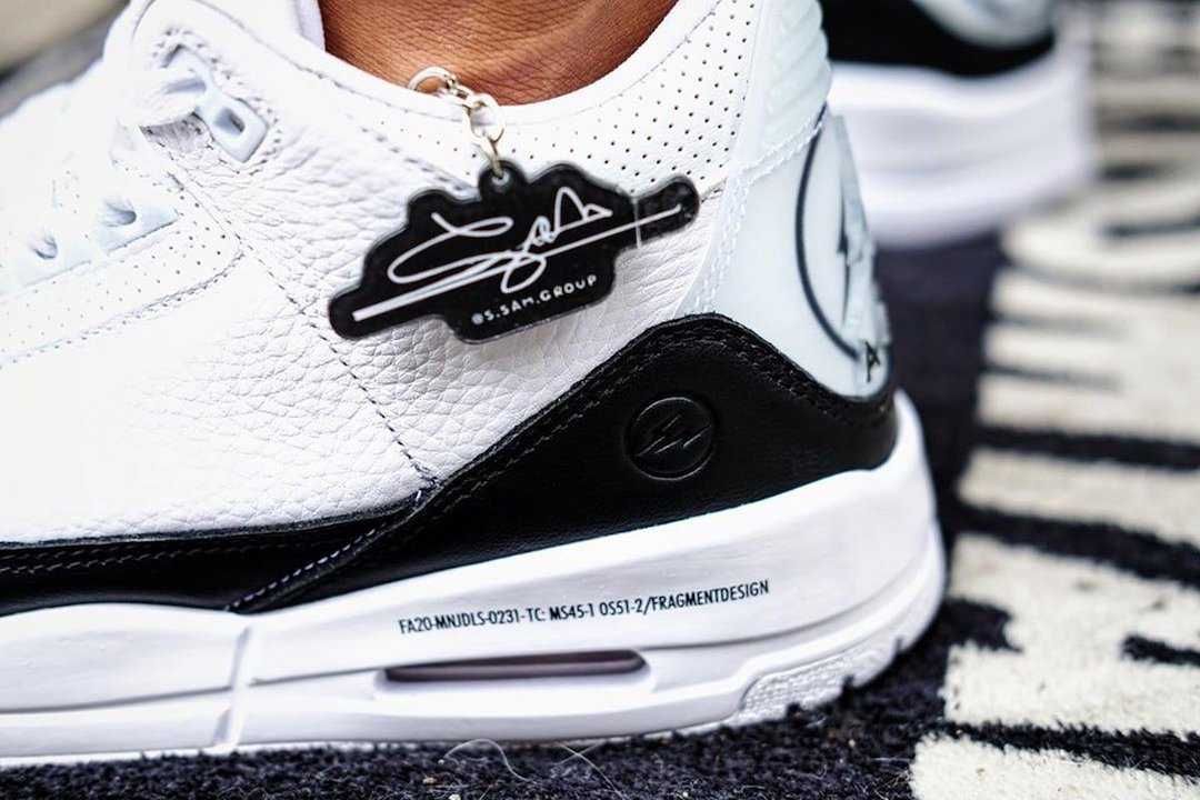 【スニダンで購入可】FRAGMENT ×  NIKE AIR JORDAN 3 "WHITE/BLACK" 抽選/定価/販売店舗まとめ 38枚目