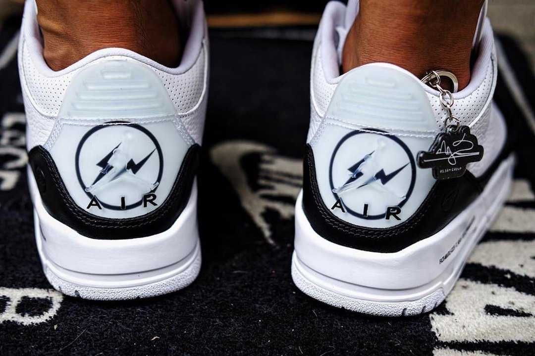 【スニダンで購入可】FRAGMENT ×  NIKE AIR JORDAN 3 "WHITE/BLACK" 抽選/定価/販売店舗まとめ 36枚目