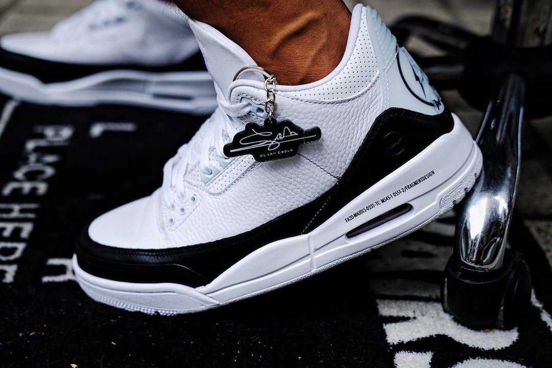 【スニダンで購入可】FRAGMENT ×  NIKE AIR JORDAN 3 "WHITE/BLACK" 抽選/定価/販売店舗まとめ 34枚目