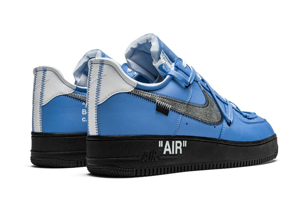 【リーク】OFF-WHITE × NIKE AIR FORCE 1 LOW MCA BLACK 抽選/定価/販売店舗まとめ 3枚目