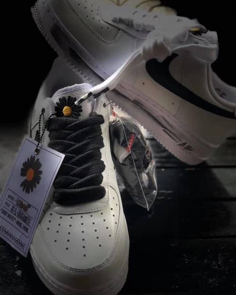 【スニダンで購入可】PEACEMINUSONE × NIKE AIR FORCE 1 "PARA NOISE WHITE/BLACK" 抽選/定価/販売店舗まとめ 40枚目