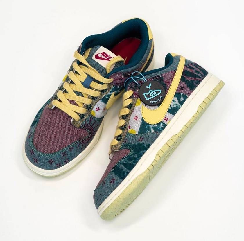 【スニダンで購入可】9/10発売 NIKE DUNK LOW "COMMUNITY GARDEN" 抽選/定価/販売店舗あり 18枚目