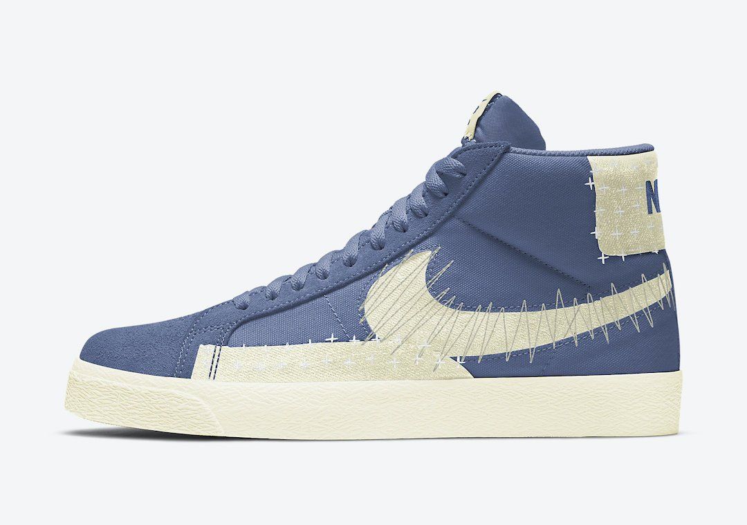 【スニダンで購入可】8/1発売 NIKE SB ZOOM BLAZER MID PREMIUM "SASHIKO" 2COLORS 抽選/定価/販売店舗まとめ 6枚目