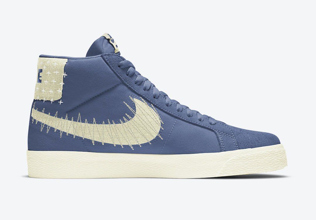 【スニダンで購入可】8/1発売 NIKE SB ZOOM BLAZER MID PREMIUM "SASHIKO" 2COLORS 抽選/定価/販売店舗まとめ 7枚目