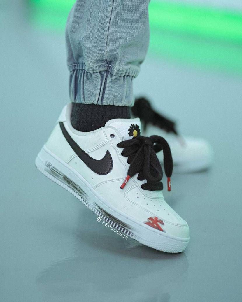 【スニダンで購入可】PEACEMINUSONE × NIKE AIR FORCE 1 "PARA NOISE WHITE/BLACK" 抽選/定価/販売店舗まとめ 31枚目