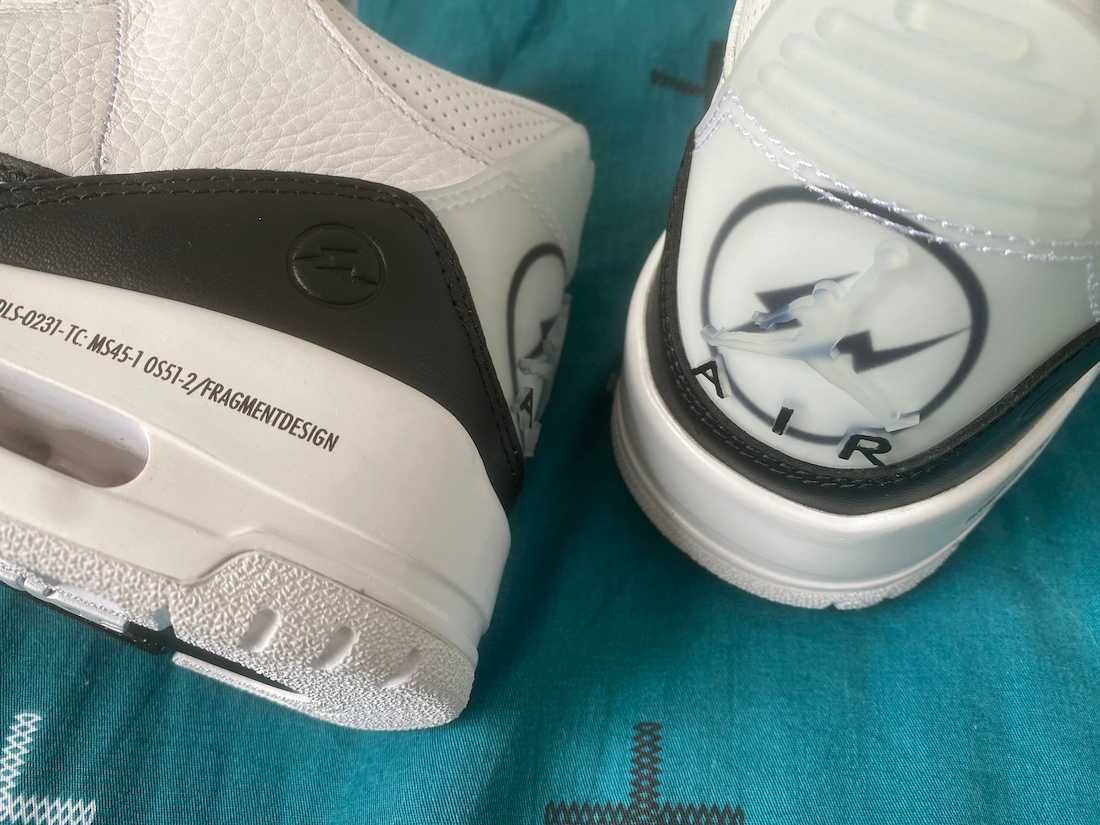 【2020秋発売】FRAGMENT × NIKE AIR JORDAN 3 "WHITE/BLACK" 抽選/定価/販売店舗まとめ