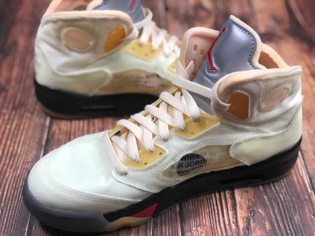 【スニダンで購入可】OFF-WHITE × NIKE AIR JORDAN 5 "SAIL" 抽選/定価/販売店舗まとめ 41枚目