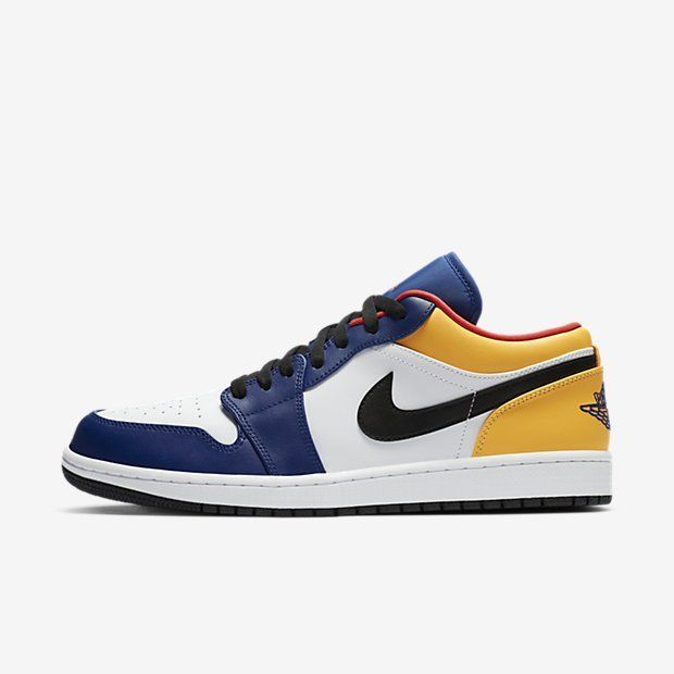 【販売リンクあり】8/8発売 NIKE AIR JORDAN 1 MID & LOW "WHITE/NAVY/YELLOW" 抽選/定価/販売店舗まとめ 4枚目