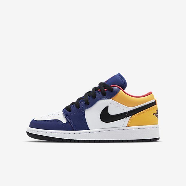 【販売リンクあり】8/8発売 NIKE AIR JORDAN 1 MID & LOW "WHITE/NAVY/YELLOW" 抽選/定価/販売店舗まとめ 5枚目