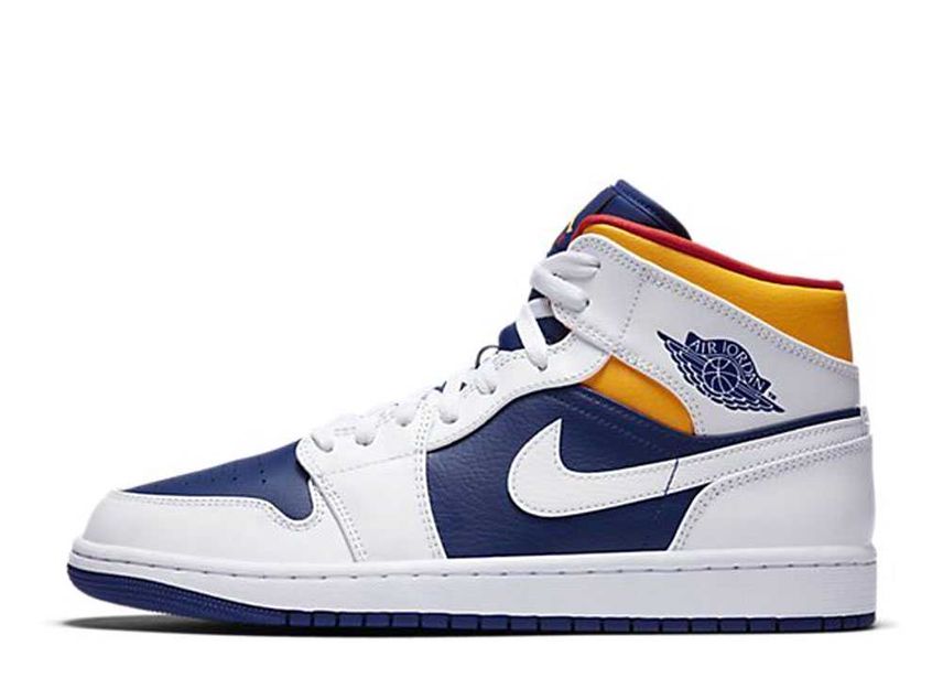 Blue yellow and white jordans new arrivals