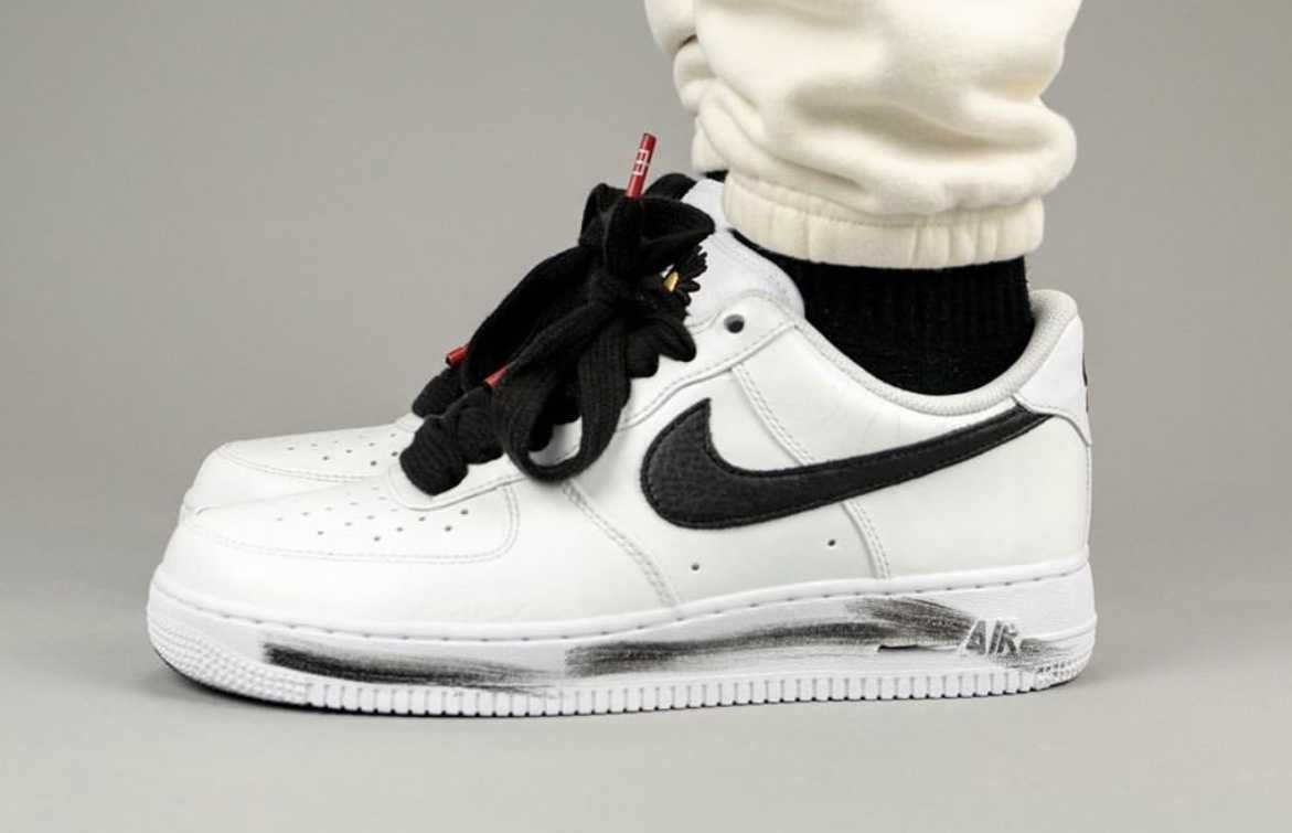 【スニダンで購入可】PEACEMINUSONE × NIKE AIR FORCE 1 "PARA NOISE WHITE/BLACK" 抽選/定価/販売店舗まとめ 21枚目