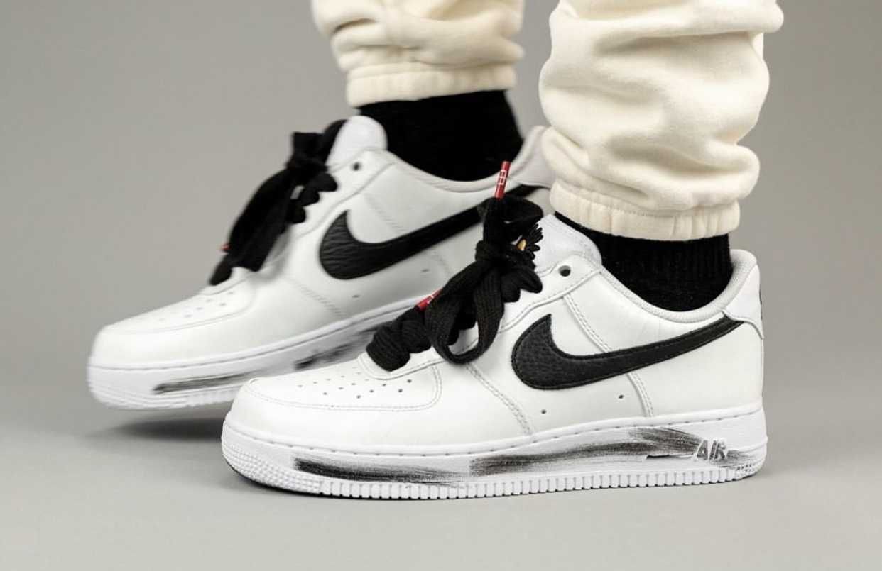 【スニダンで購入可】PEACEMINUSONE × NIKE AIR FORCE 1 "PARA NOISE WHITE/BLACK" 抽選/定価/販売店舗まとめ 22枚目
