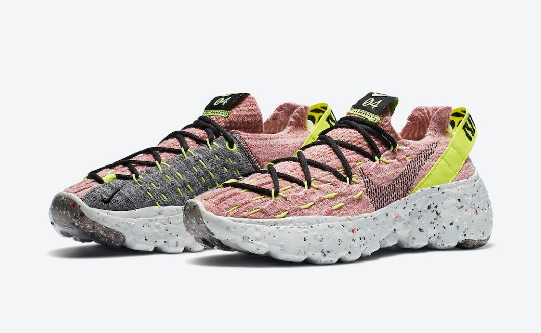 【販売リンクあり】8/20発売 NIKE SPACE HIPPIE 04 "LEMON VENOM" 抽選/定価/販売店舗まとめ 3枚目