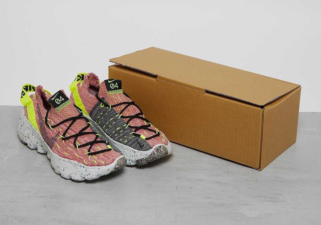 【販売リンクあり】8/20発売 NIKE SPACE HIPPIE 04 "LEMON VENOM" 抽選/定価/販売店舗まとめ 2枚目