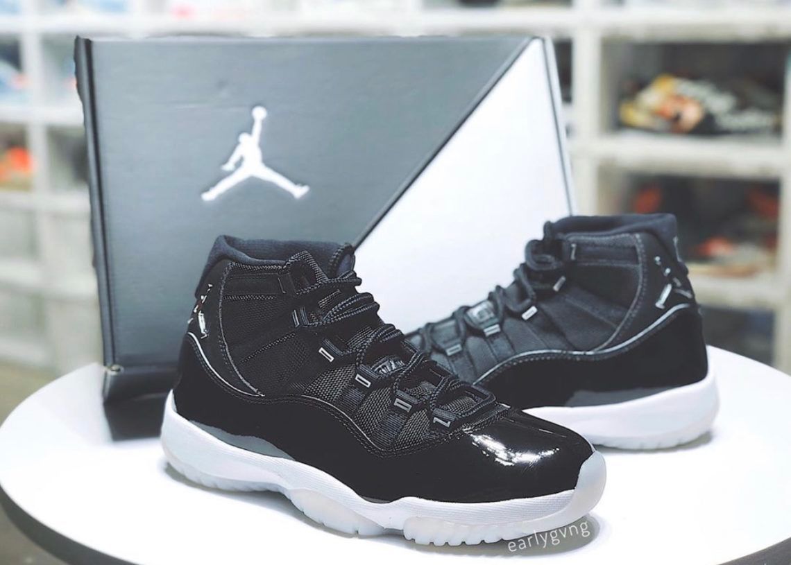 【スニダンで購入可】NIKE AIR JORDAN 11 "JUBILEE(BLACK CLEAR)" 抽選/定価/販売店舗まとめ 22枚目