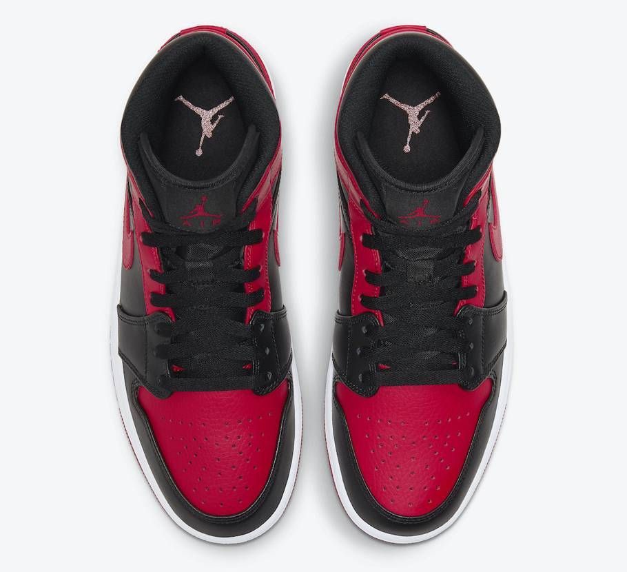 【海外10/13発売】NIKE AIR JORDAN 1 MID "BRED" 抽選/定価/販売店舗まとめ 4枚目