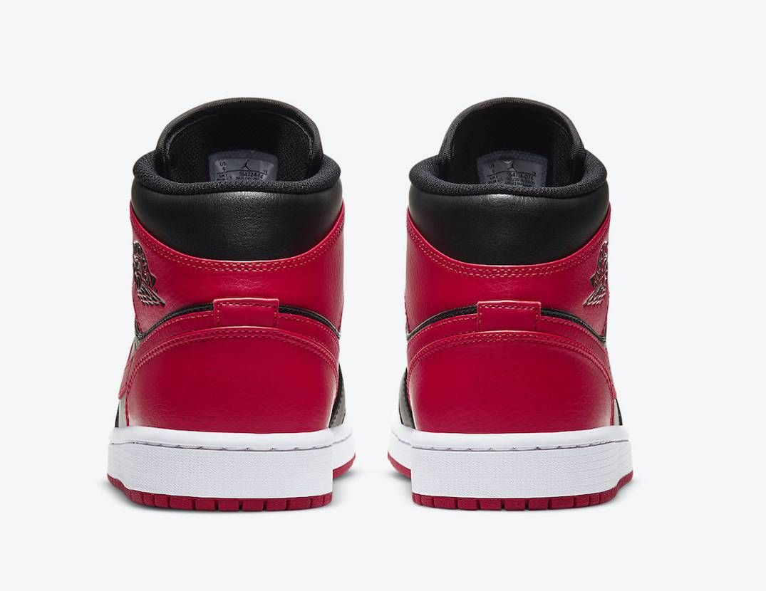 【海外10/13発売】NIKE AIR JORDAN 1 MID "BRED" 抽選/定価/販売店舗まとめ 5枚目