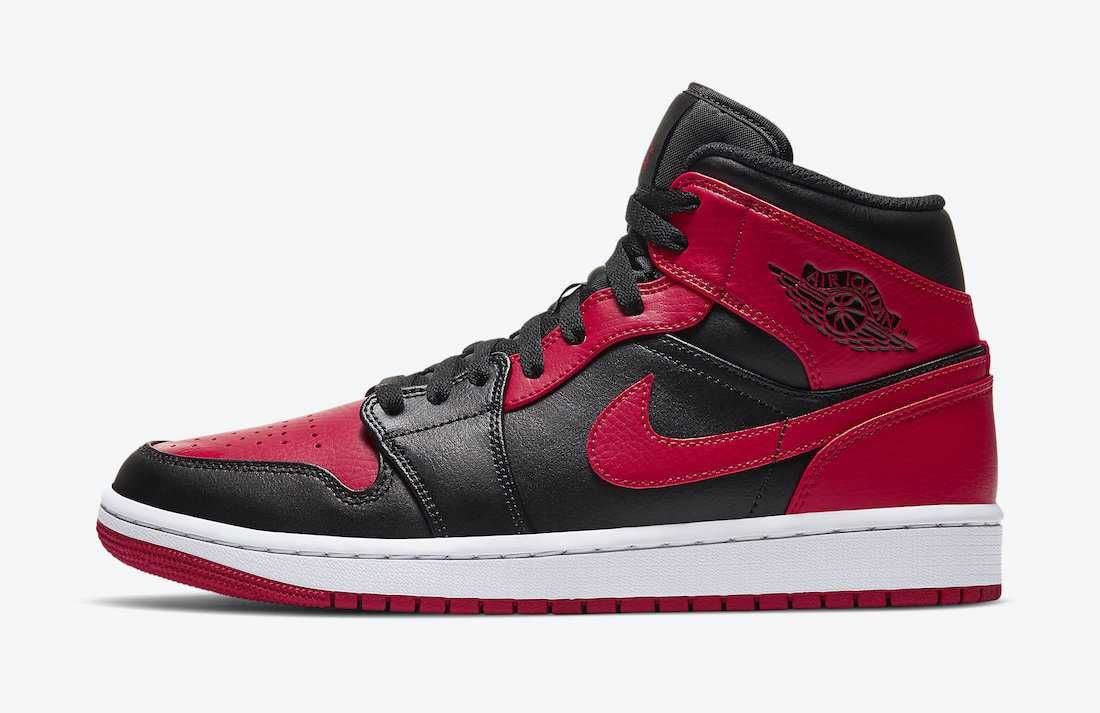 【海外10/13発売】NIKE AIR JORDAN 1 MID "BRED" 抽選/定価/販売店舗まとめ 2枚目