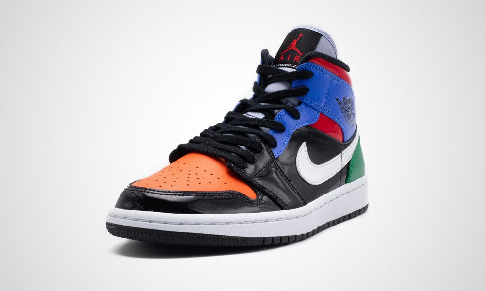 【販売リンクあり】9/1発売 NIKE WMNS AIR JORDAN 1 MID "PATENT BLEND" 抽選/定価/販売店舗まとめ 5枚目