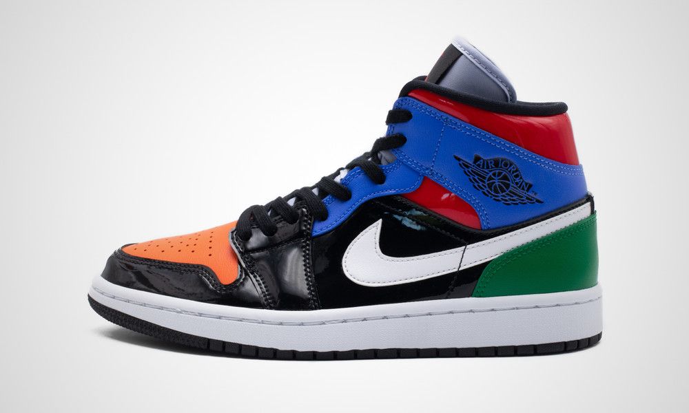 【販売リンクあり】9/1発売 NIKE WMNS AIR JORDAN 1 MID "PATENT BLEND" 抽選/定価/販売店舗まとめ 4枚目