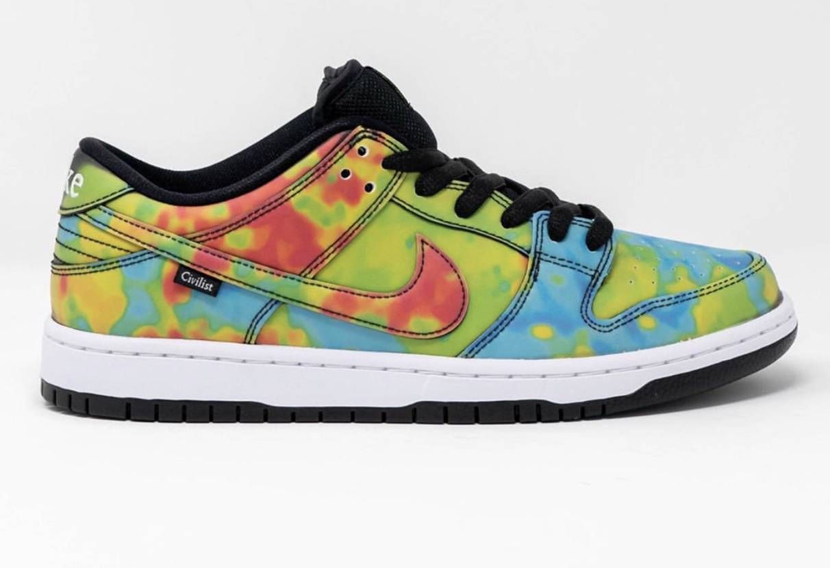 【スニダンで購入可】8/29発売 CIVILIST × NIKE SB DUNK LOW "THERMOGRAPHY" 抽選/定価/販売店舗まとめ 11枚目
