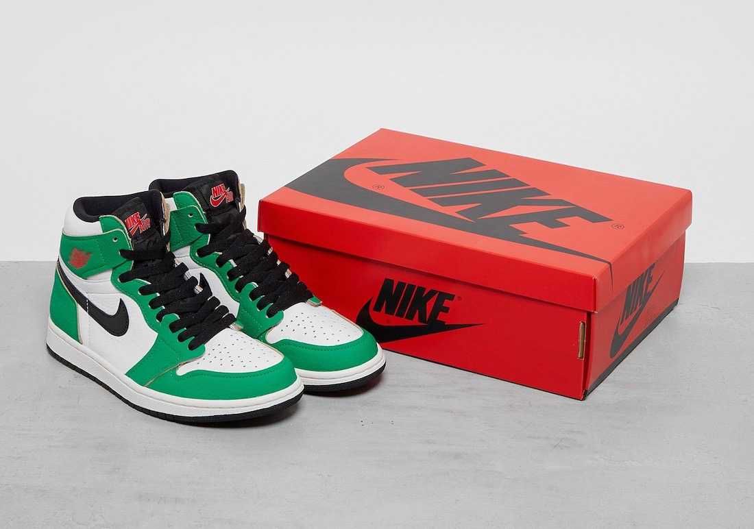 【スニダンで購入可】NIKE AIR JORDAN 1 HIGH OG LUCKY GREEN/WHITE-SAIL-BLACK  抽選/定価/販売店舗まとめ 11枚目