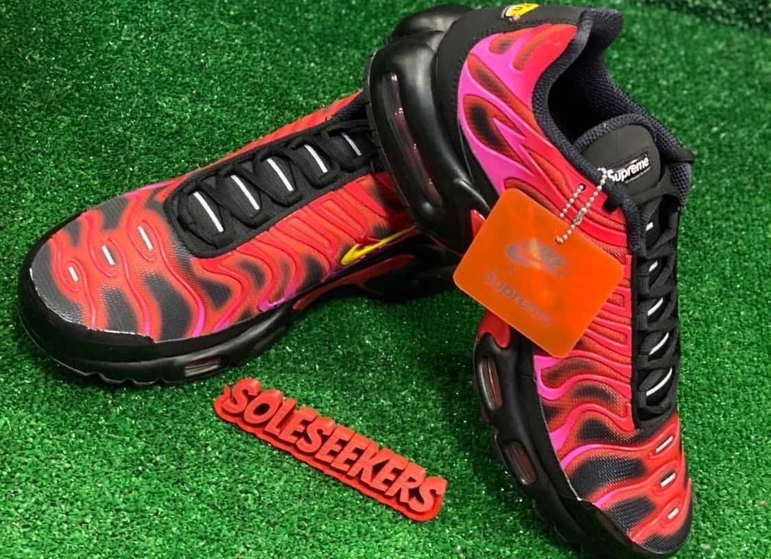【2020年発売予定】SUPREME × NIKE AIR MAX PLUS 3 COLORS 抽選/定価/販売店舗まとめ