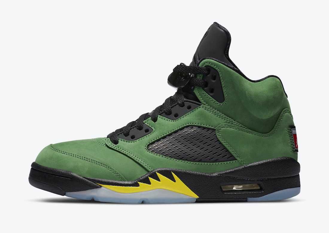 【9/12発売】NIKE AIR JORDAN 5 "OREGON DUCKS" 抽選/定価/販売店舗まとめ 2枚目